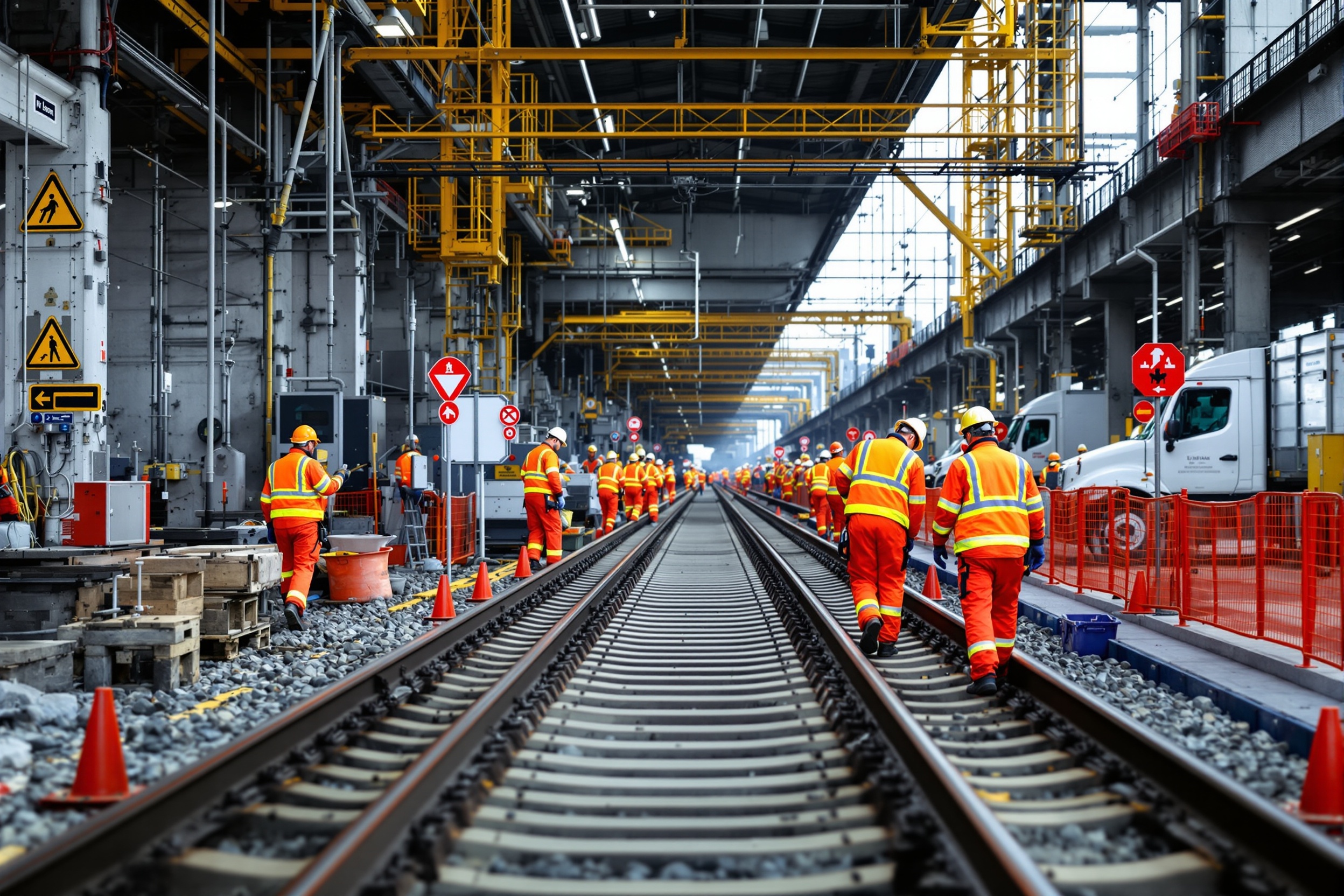 Améliorer la culture sécurité sur les chantiers ferroviaires