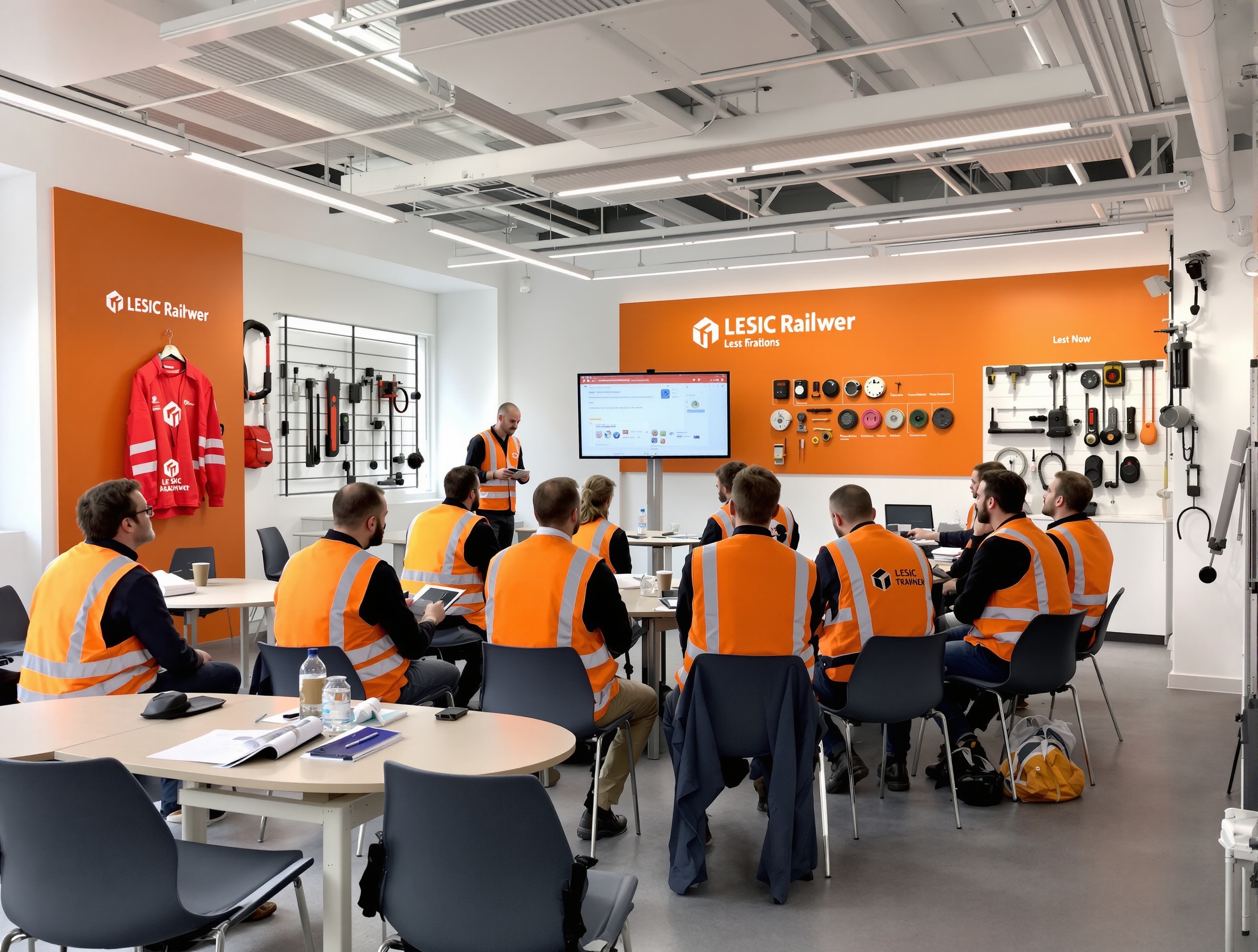 Centre de formation sécurité ferroviaire Secufer – salle de formation professionnelle